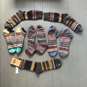 Chup Socks Lot of 5 Large Made in Japan